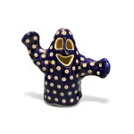 Bunzlau Spook L 17 cm 70AX Blue eyes Waxinelichthouder